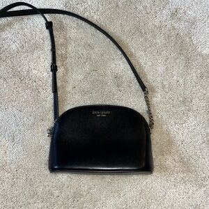 Kate Spade Sleek Black Crossbody Bag
